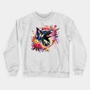 Belgian Sheepdog Joyful Mothers Day Dog Mom Gift Crewneck Sweatshirt